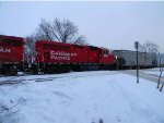 CP 2208 in the Snow